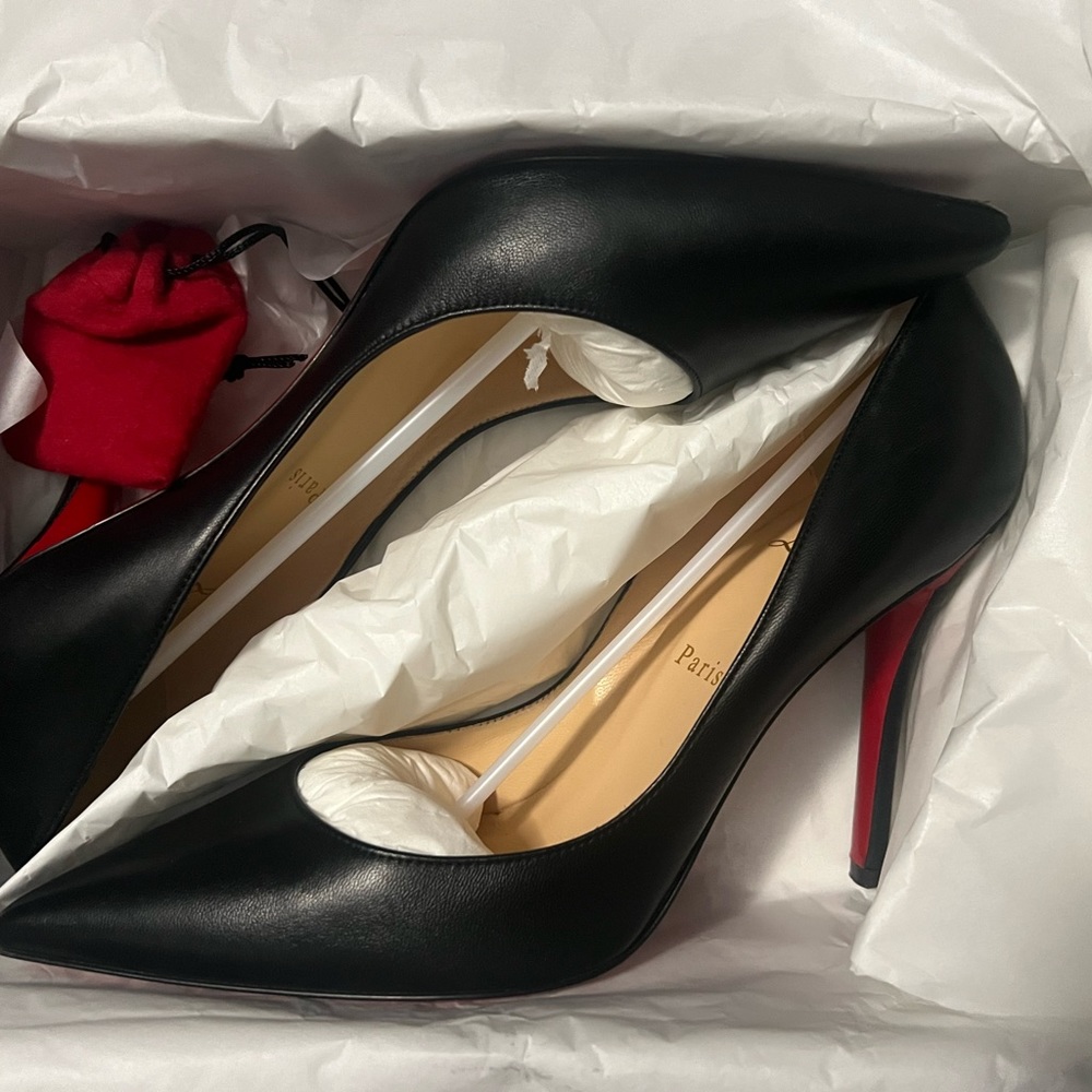 Apostrophy Pump 100 Nappa Black - image 4